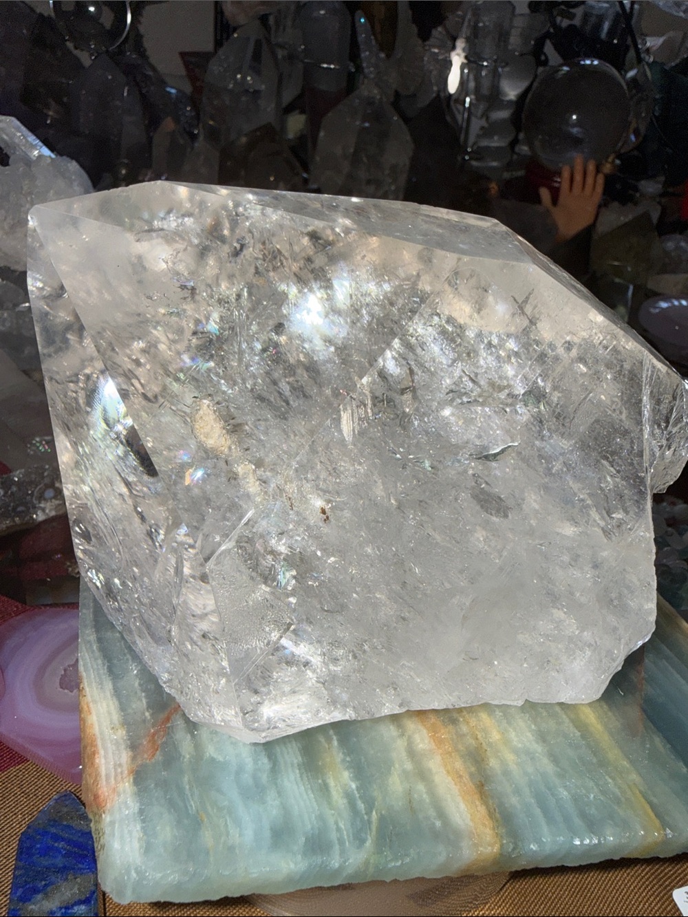 Huge Clear Quartz Freeform